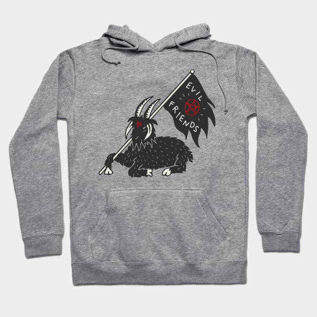 Evil Friends Hoodie by CATSNEEZE